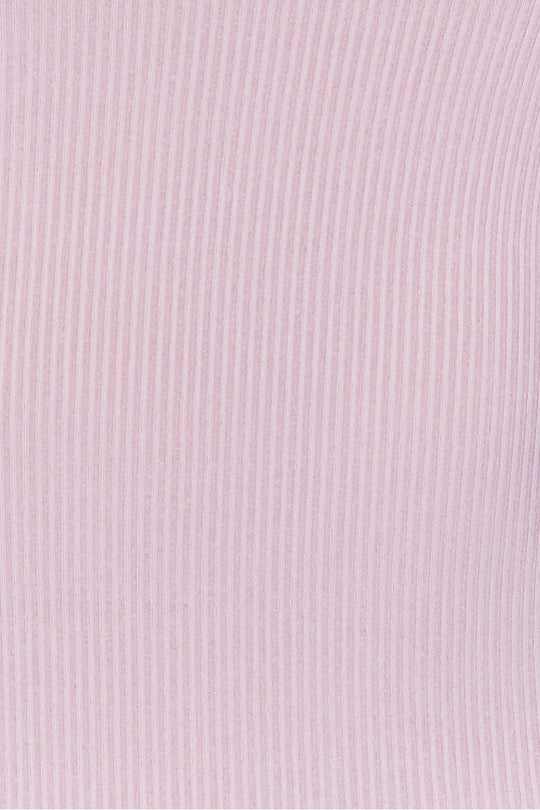 Close up of the pink material.