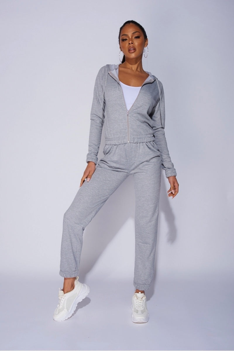 Slim Zipped Track Suit